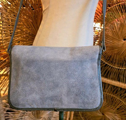 Vintage 80s Leather Shoulder Bag - Yatva