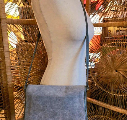 Vintage 80s Leather Shoulder Bag - Yatva