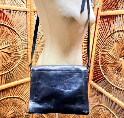 Vintage 80's Leather Shoulder bag - Yatva