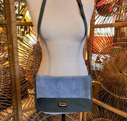 Vintage 80s Leather Shoulder Bag - Yatva