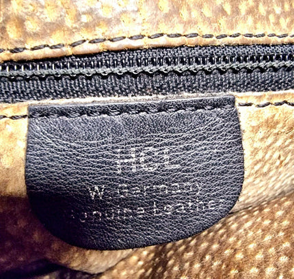 Vintage 80's Leather Shoulder bag - Yatva