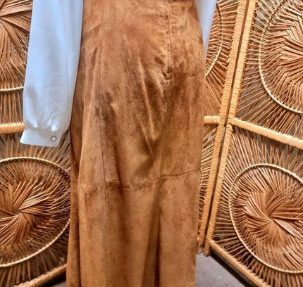 Vintage 80's Leather Skirt - Yatva