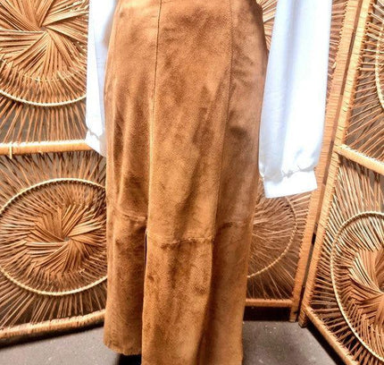 Vintage 80's Leather Skirt - Yatva