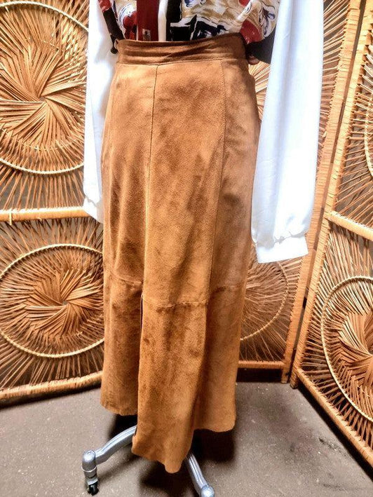 Vintage 80's Leather Skirt - Yatva