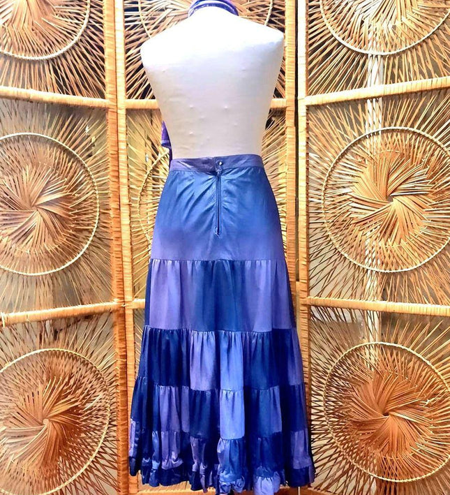 Vintage 80's Leather Skirt - Yatva