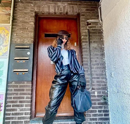 Vintage 80´s Leather Trouser - Yatva