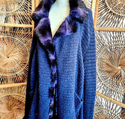 Vintage 80s Lil Pour L'autre Knitwear Cardigan - Yatva