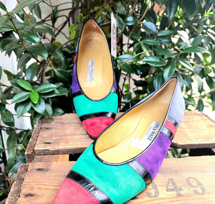 Vintage 80's Linea Wally's Slip on Shoes - Yatva