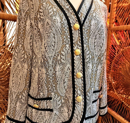 Vintage 80's Liola Made in Italy Skirt Suit - Yatva