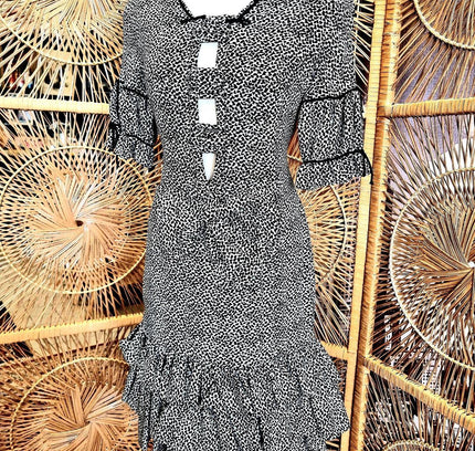 Vintage 80s Louis Féraud 100% Silk Dress - Yatva