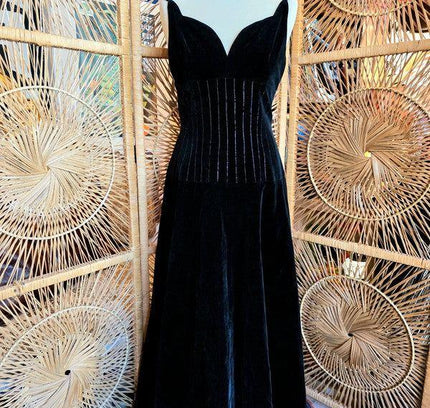 Vintage 80's Louis Féraud Formal Dress - Yatva