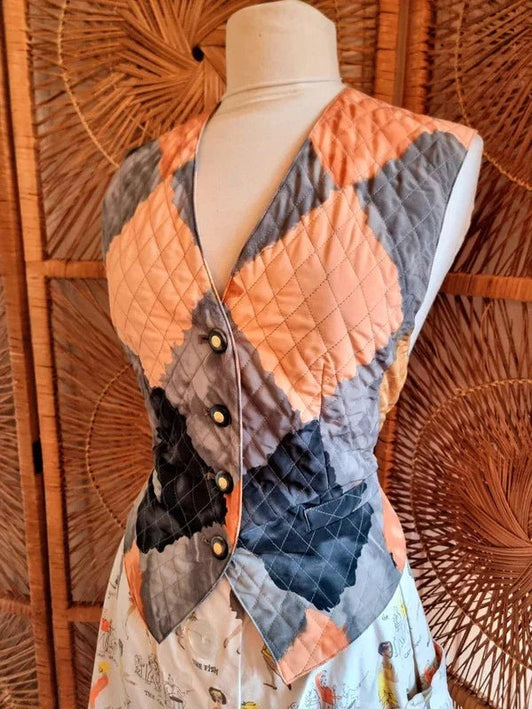 Vintage 80's Louis Feraud Gilet - Yatva