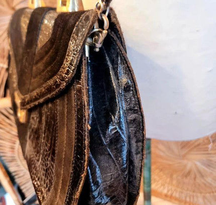 Vintage 80's LS Shoulder/Hand Bag - Yatva