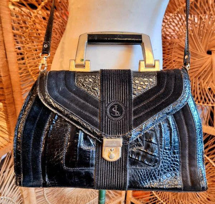 Vintage 80's LS Shoulder/Hand Bag - Yatva