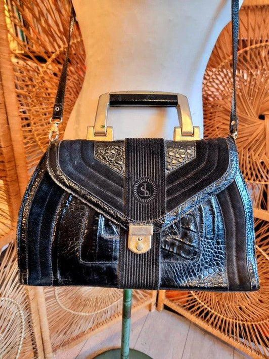 Vintage 80's LS Shoulder/Hand Bag - Yatva