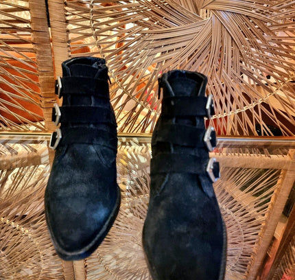 Vintage 80's Lucy Ankle Boots - Yatva