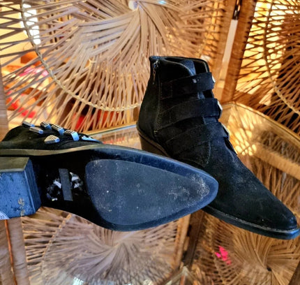 Vintage 80's Lucy Ankle Boots - Yatva
