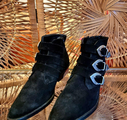 Vintage 80's Lucy Ankle Boots - Yatva