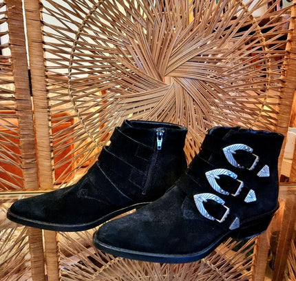 Vintage 80's Lucy Ankle Boots - Yatva