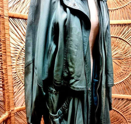 Vintage 80's M. Bogner Leather Coat - Yatva