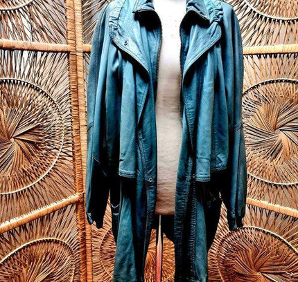 Vintage 80's M. Bogner Leather Coat - Yatva