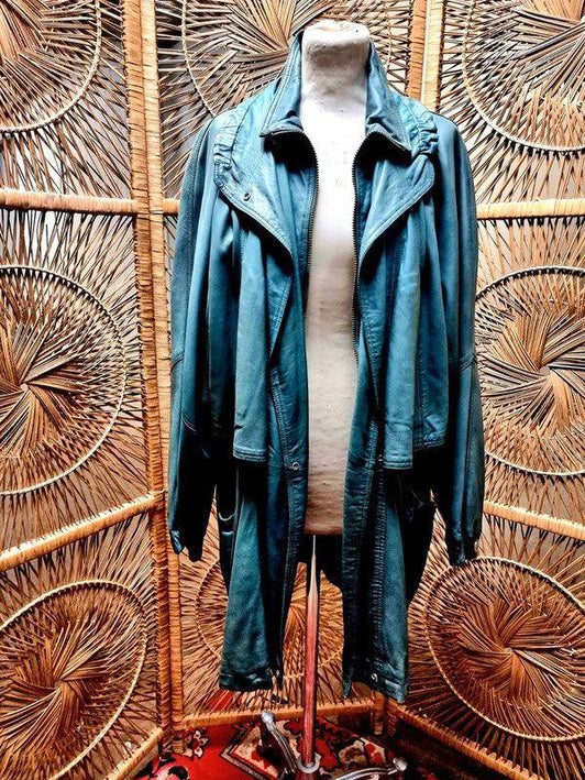 Vintage 80's M. Bogner Leather Coat - Yatva