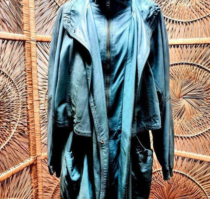 Vintage 80's M. Bogner Leather Coat - Yatva
