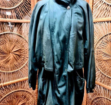 Vintage 80's M. Bogner Leather Coat - Yatva