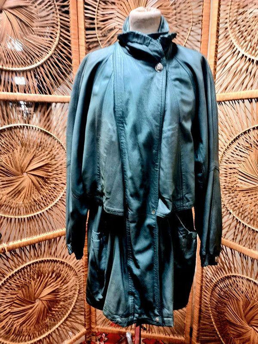 Vintage 80's M. Bogner Leather Coat - Yatva
