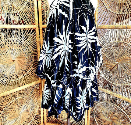 Vintage 80s Ma Mouche Paris Drop Waist Dress - Yatva