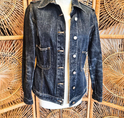 Vintage 80s Made in Italy Denim Jacket - Yatva