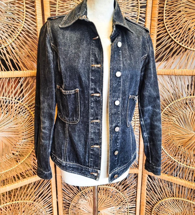 Vintage 80s Made in Italy Denim Jacket - Yatva