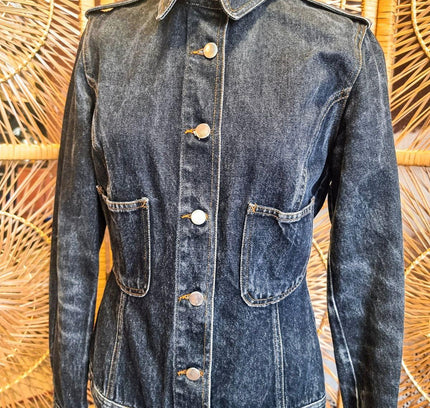 Vintage 80s Made in Italy Denim Jacket - Yatva