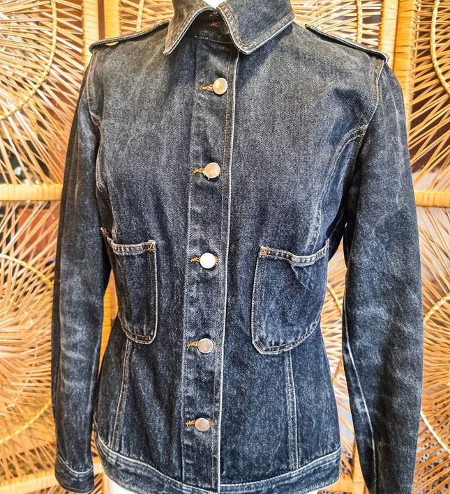 Vintage 80s Made in Italy Denim Jacket - Yatva