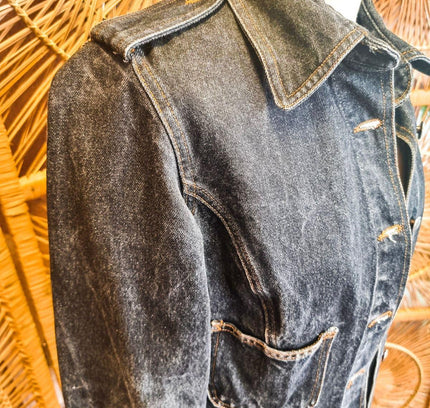 Vintage 80s Made in Italy Denim Jacket - Yatva