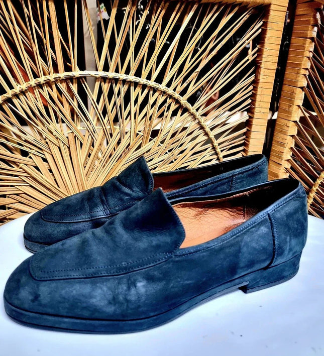 Vintage 80s Manfield Slip on Shoes - Yatva