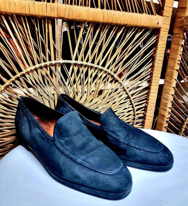Vintage 80s Manfield Slip on Shoes - Yatva