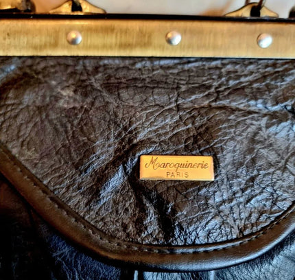 Vintage 80´s Maroquinerie Paris Hand / Shoulder Bag - Yatva