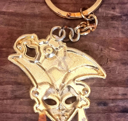 Vintage 80's Masquerade Keychain - Yatva