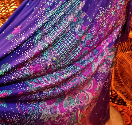 Vintage 80's Maxi Dress - Yatva