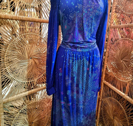 Vintage 80's Maxi Dress - Yatva