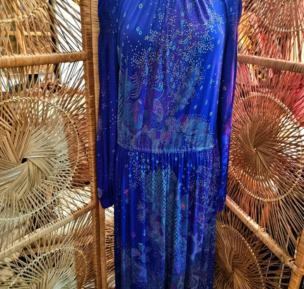Vintage 80's Maxi Dress - Yatva
