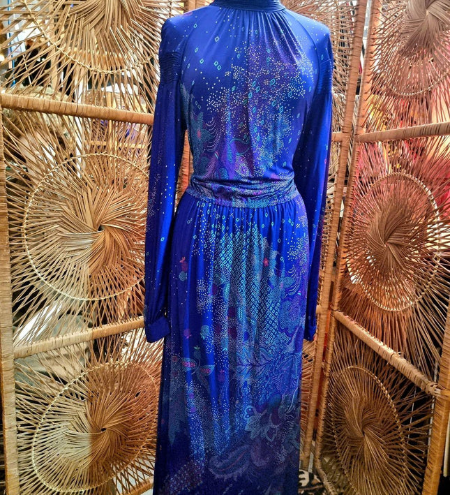 Vintage 80's Maxi Dress - Yatva