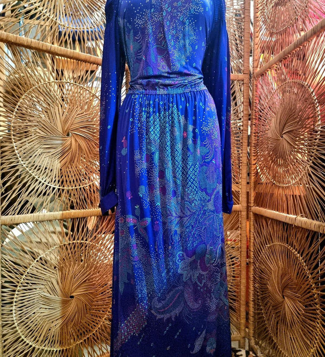 Vintage 80's Maxi Dress - Yatva