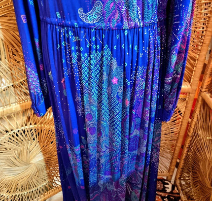Vintage 80's Maxi Dress - Yatva
