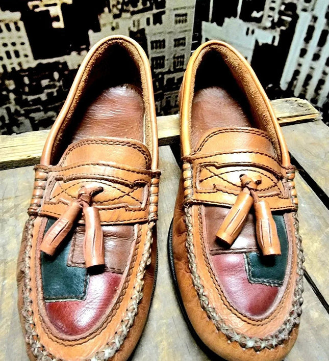 Vintage 80's Men's Loafers - Yatva