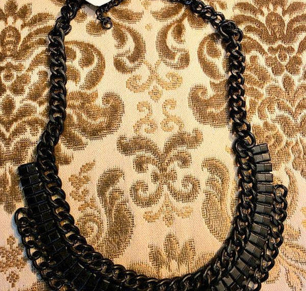 Vintage 80's Metal Necklace - Yatva
