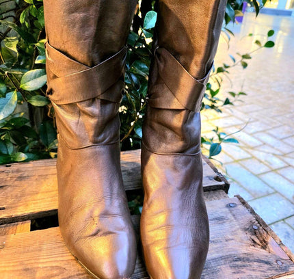 Vintage 80's Mid - Calf Boots - Yatva