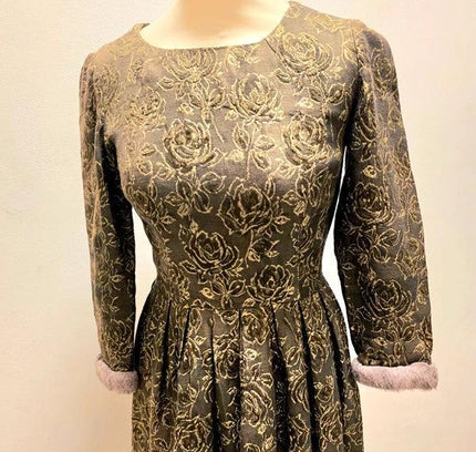 Vintage 80's Midi Dress - Yatva