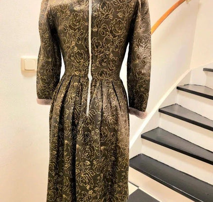 Vintage 80's Midi Dress - Yatva